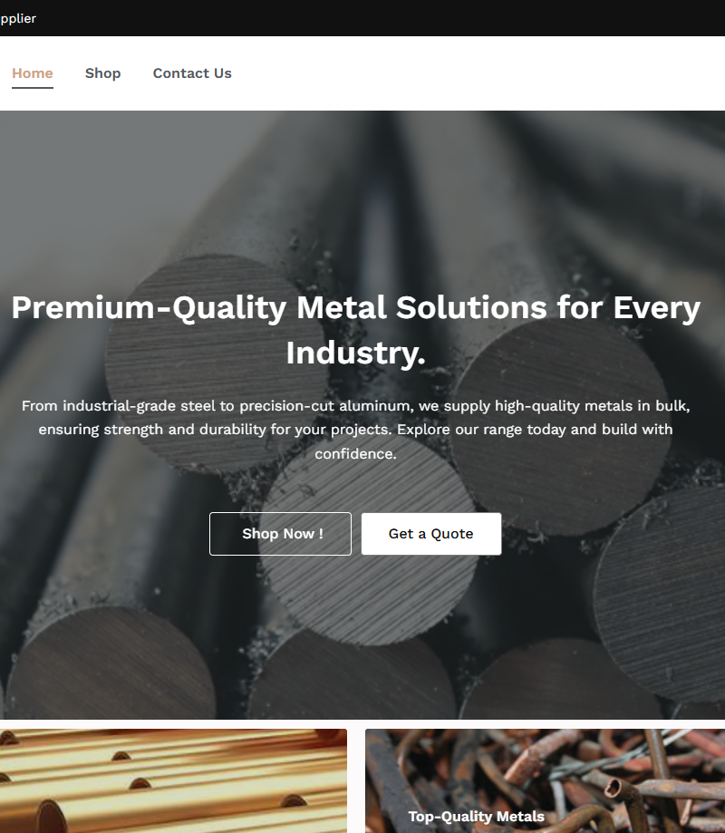 Phanes Trading – Corporate Business Website Development